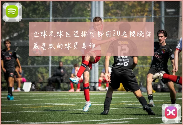 全球足球巨星排行榜前20名揭晓你最喜欢的球员是谁